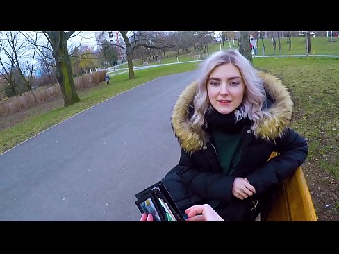 ❤️ Yn llyncu cum poeth dieithryn am arian - blowjob yn y parc gan Eva Elfie ❤❌  Porn caled wrthon ni ❌️❤